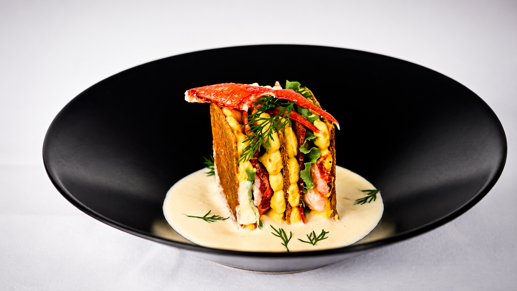 Mille feuilles de homard
