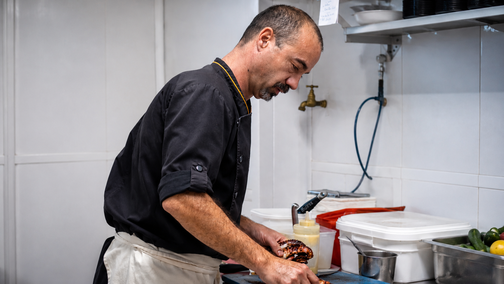 Salle du restaurant espagnol L'Athanor – Douarnenez Finistère